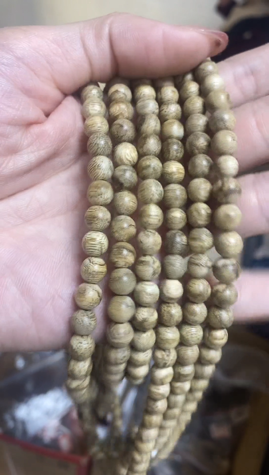 【闪购商品】沉香手串达拉干圆珠长串0.7多样性发其一