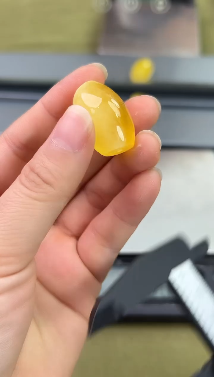 裸石琥珀未镶嵌琥珀蜜蜡吊坠