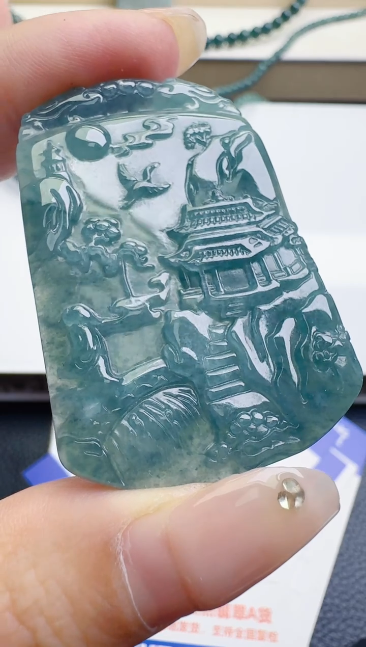 颈饰未镶嵌翡翠多样性随机发其一