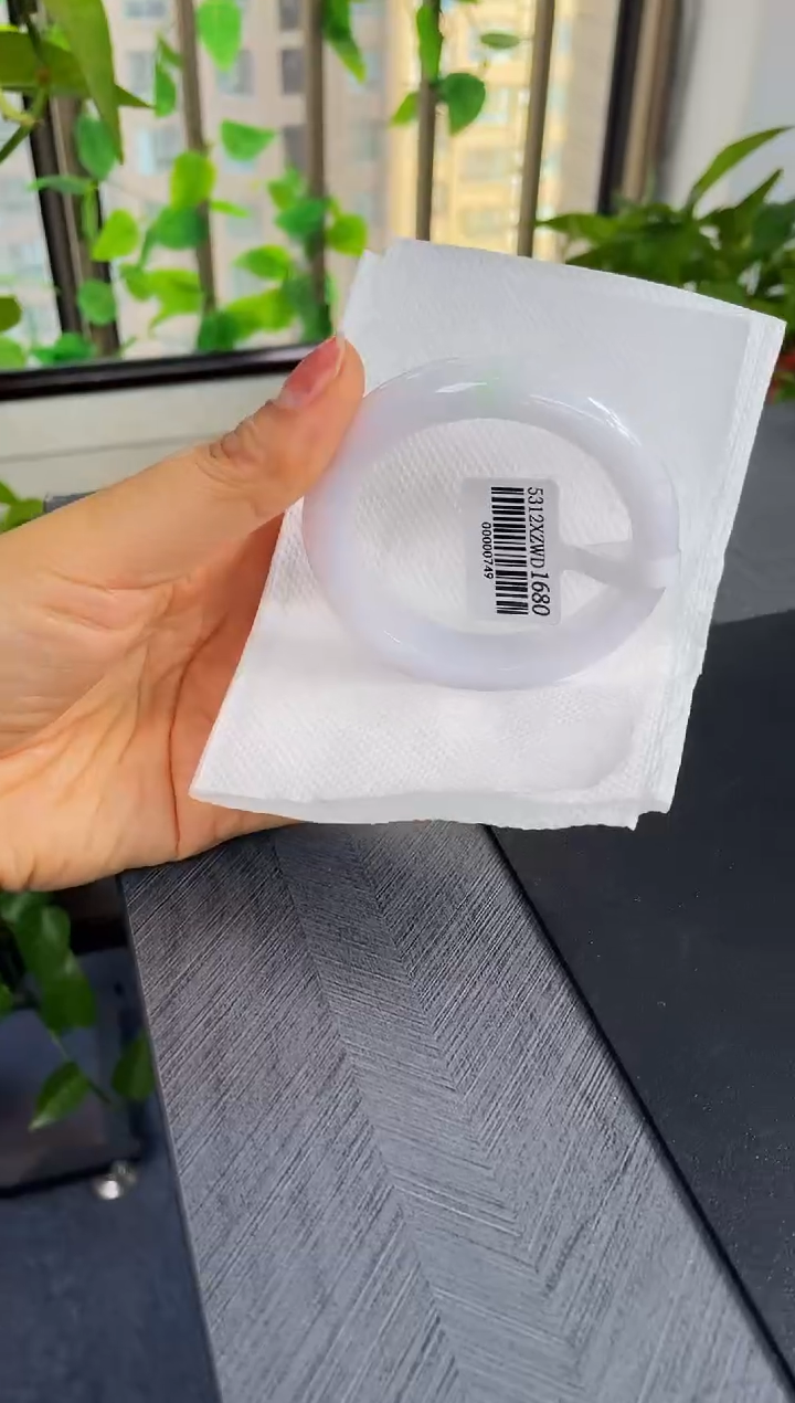 未镶嵌手镯翡翠034-53.5