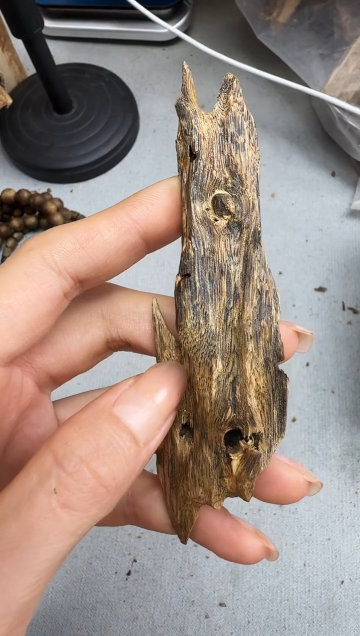 沉香沉香碎屑15克虫漏原材料静静沉香甄选多样性发一