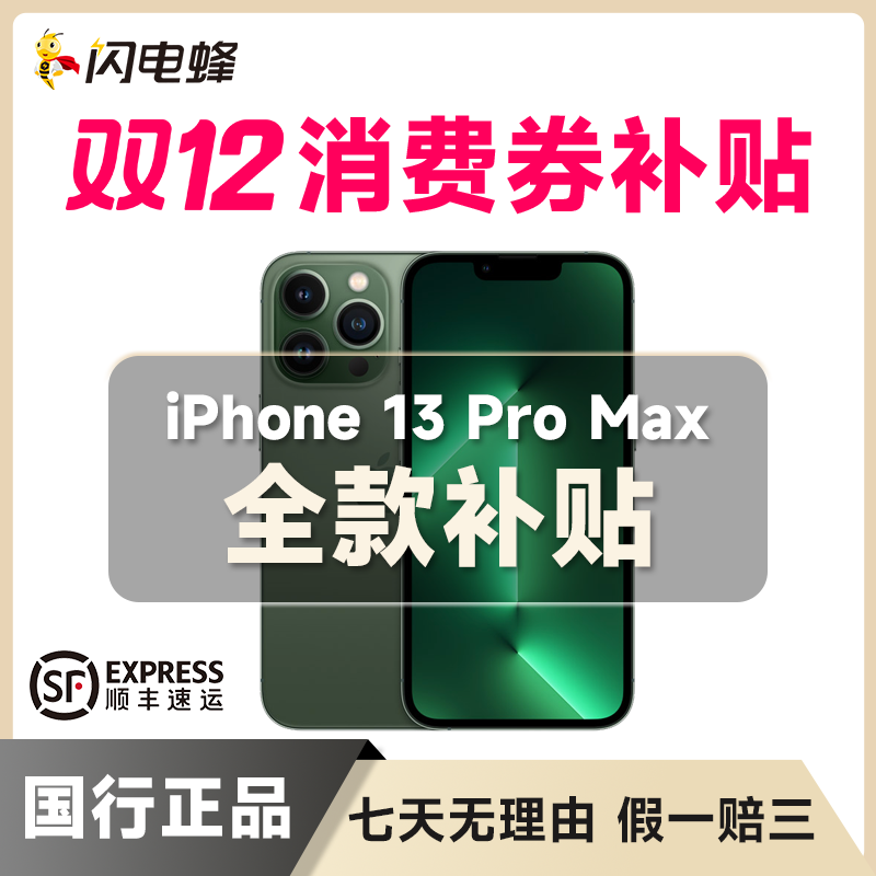 95新 Apple/苹果 【全款补贴】iPhone13ProMax国行正品5G全网通