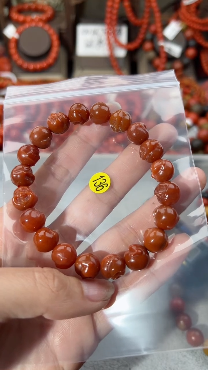 【闪购商品】南红玛瑙手串未镶嵌10
