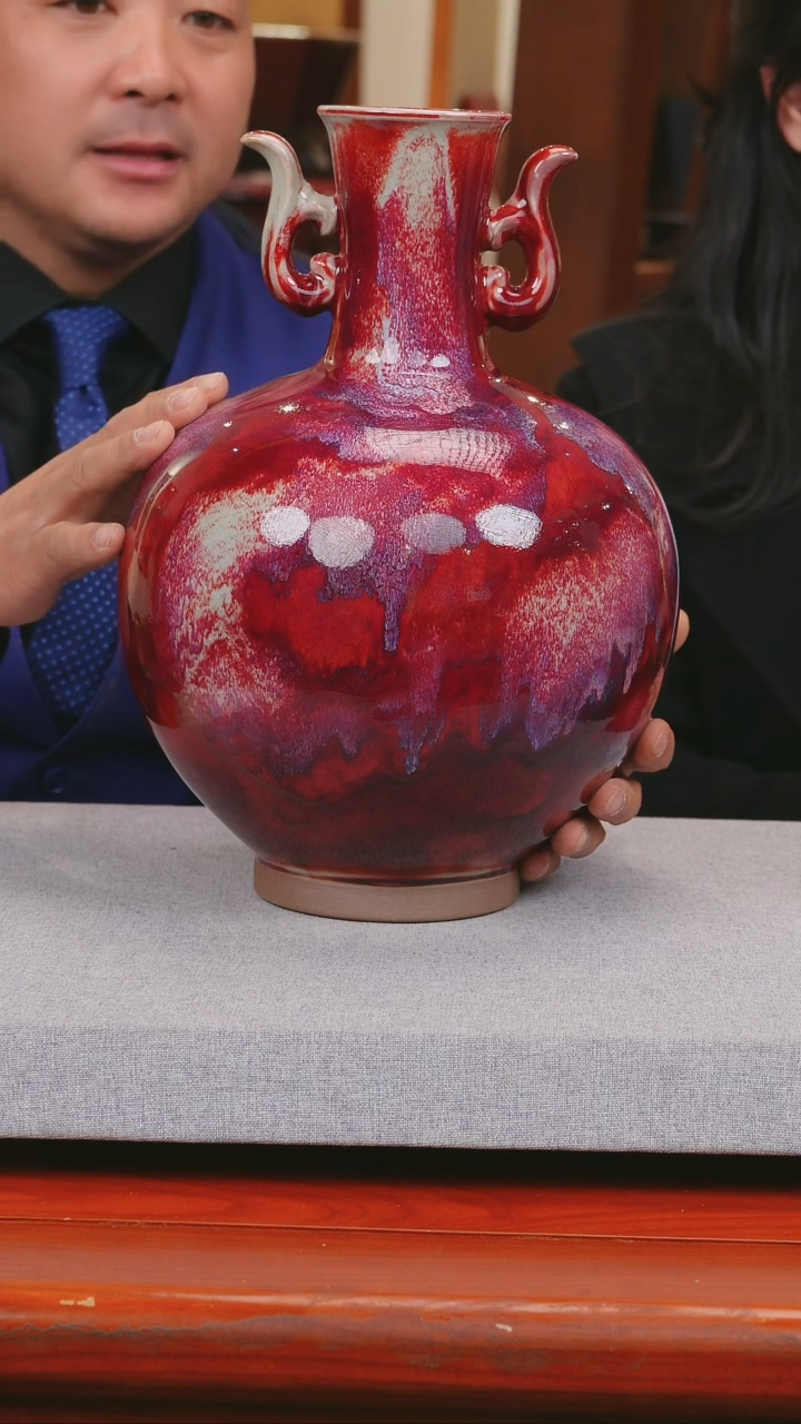 【闪购商品】瓷片038有老师钧瓷一月十五