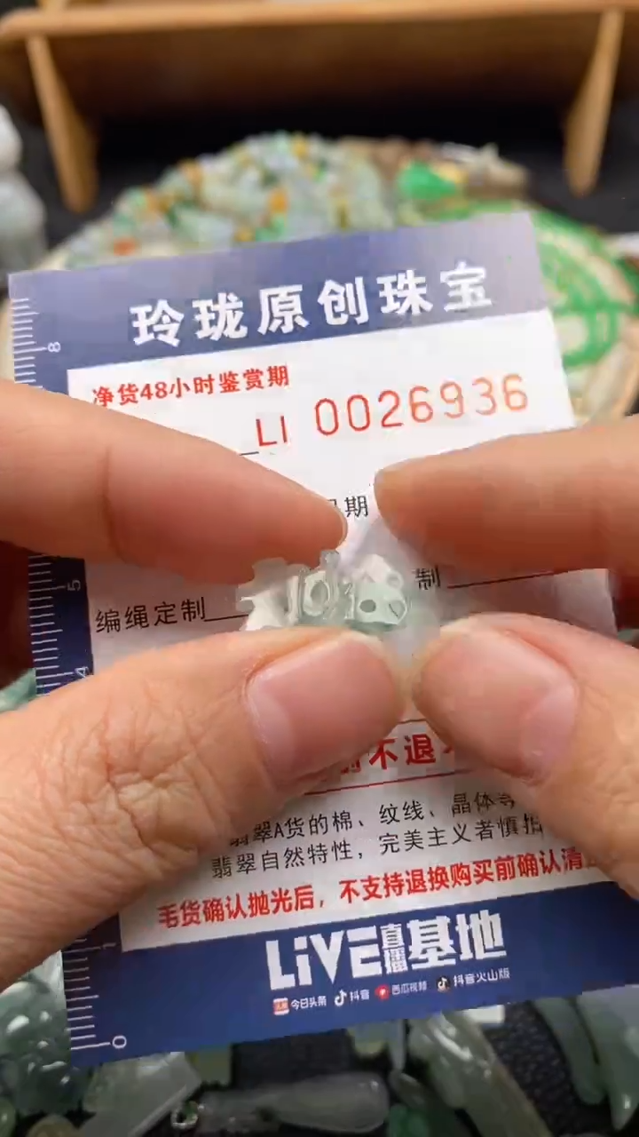 【闪购商品】翡翠颈饰未镶嵌翡翠净货26936