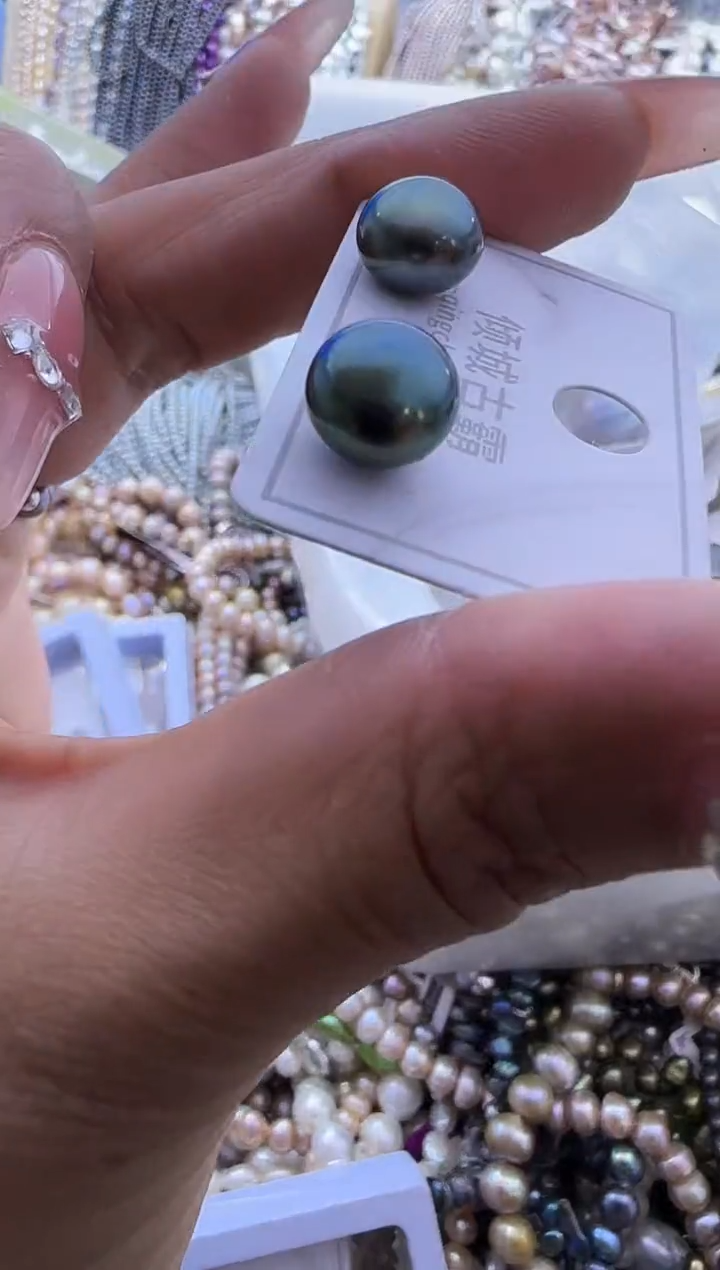 【闪购商品】淡水珍珠耳饰银S925镶嵌148