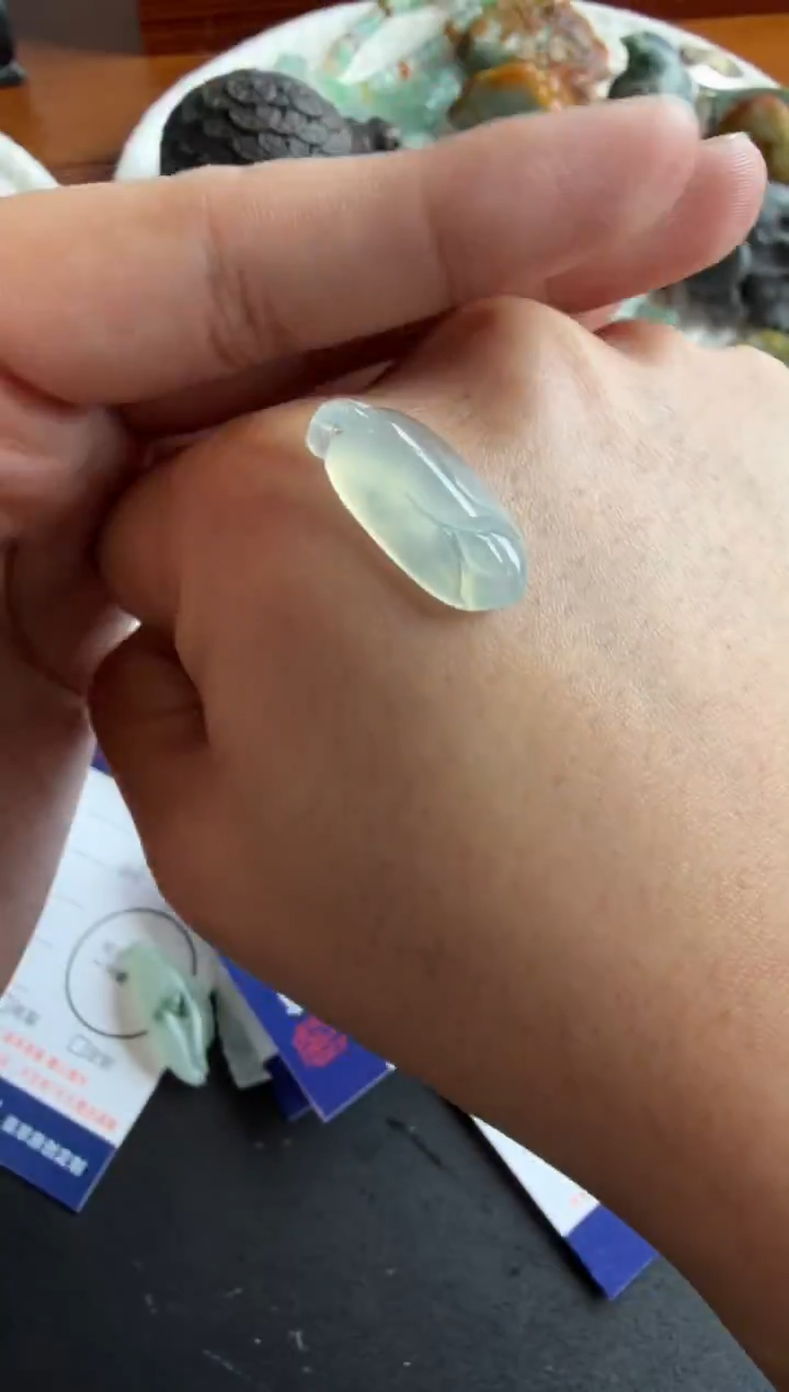 未镶嵌定制翡翠玉兰花