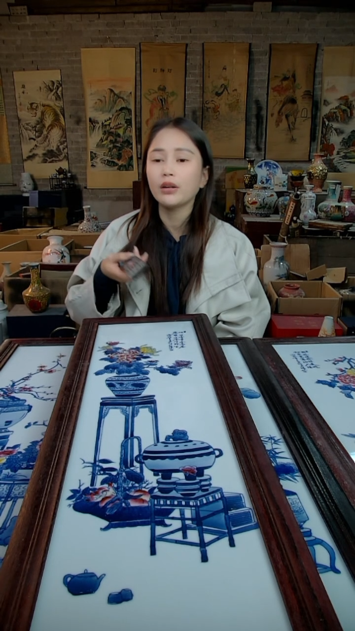 摆件陶景德镇陶瓷摆件221