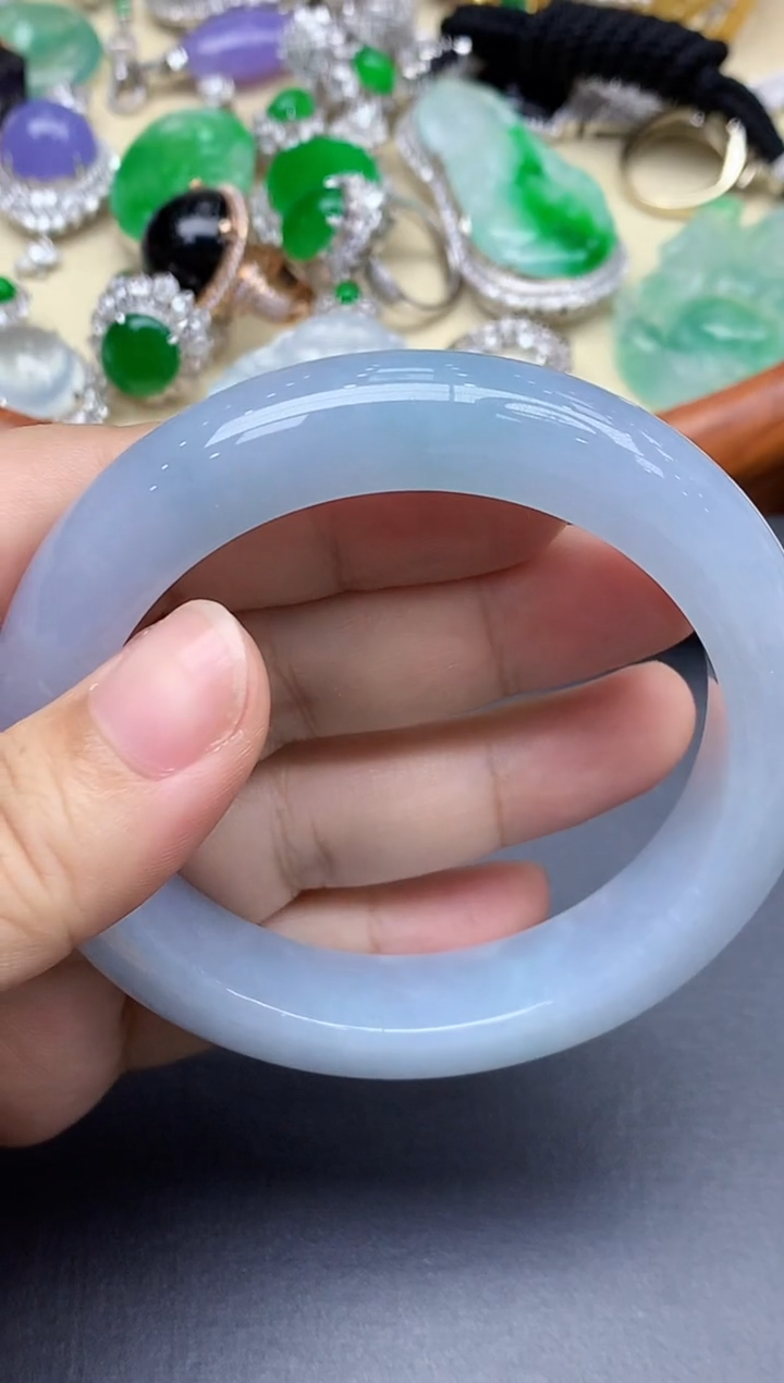 未镶嵌手镯翡翠563-中国好珍宝