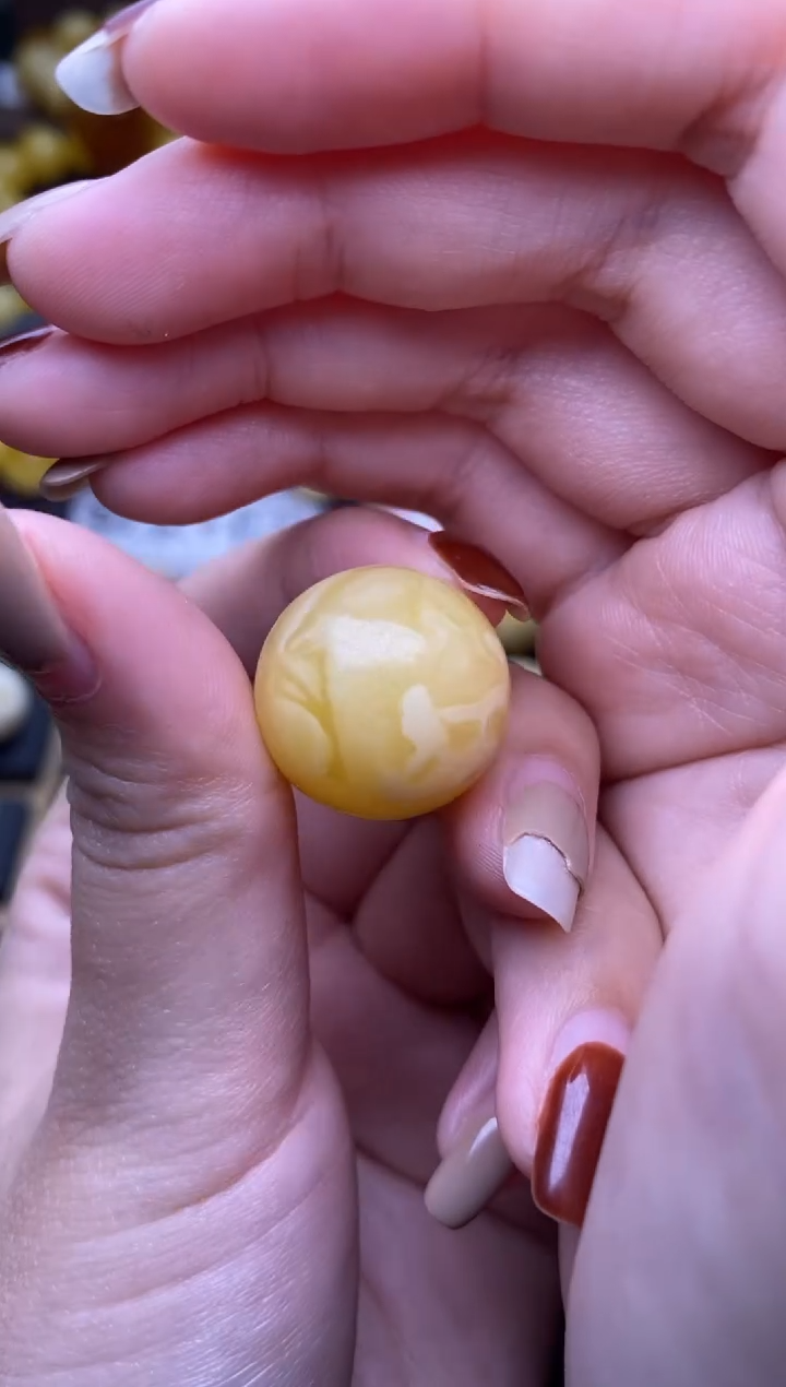 【闪购商品】琥珀裸石未镶嵌大小姐珠宝严选41