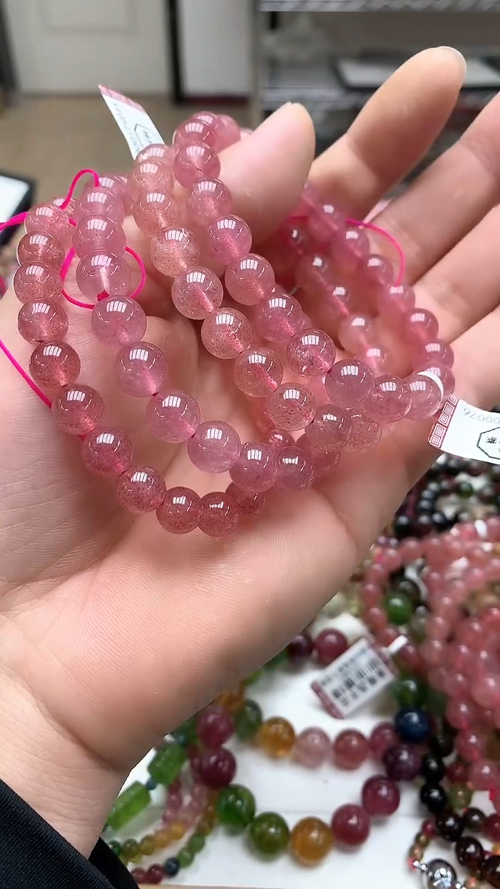 【闪购商品】石英质玉手链未镶嵌手链64