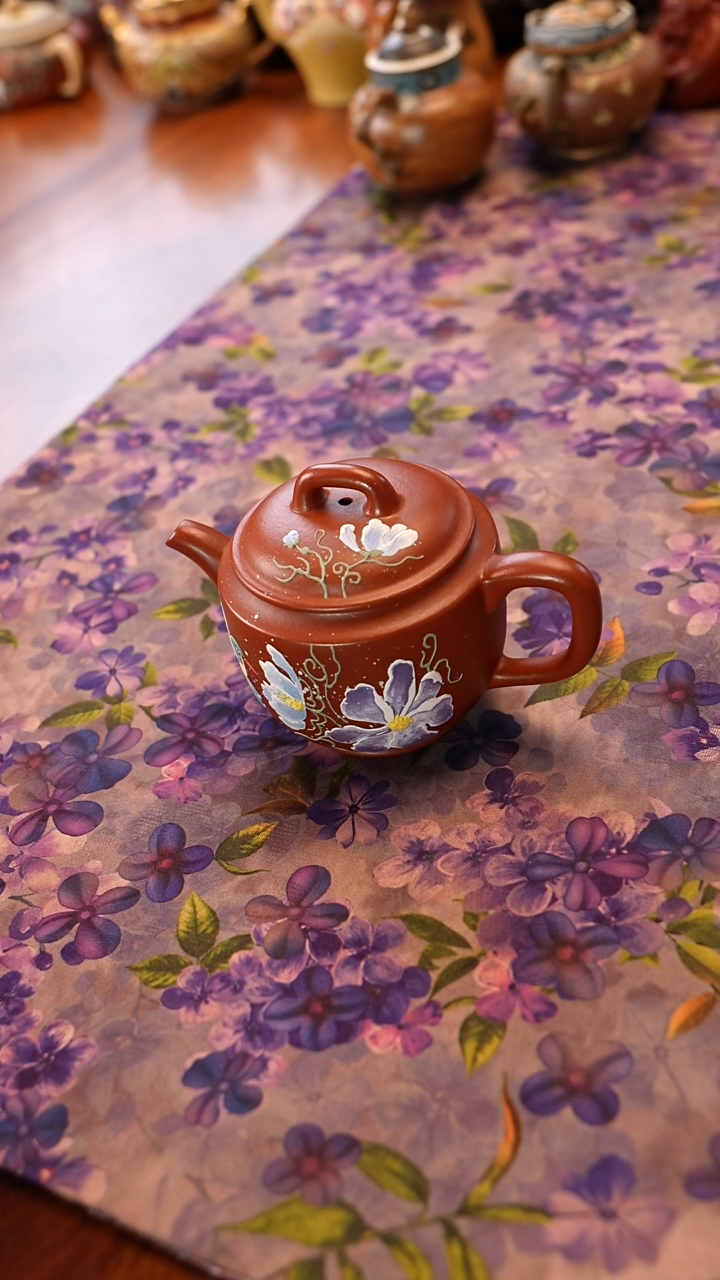 宜兴紫砂蝴蝶汉瓦