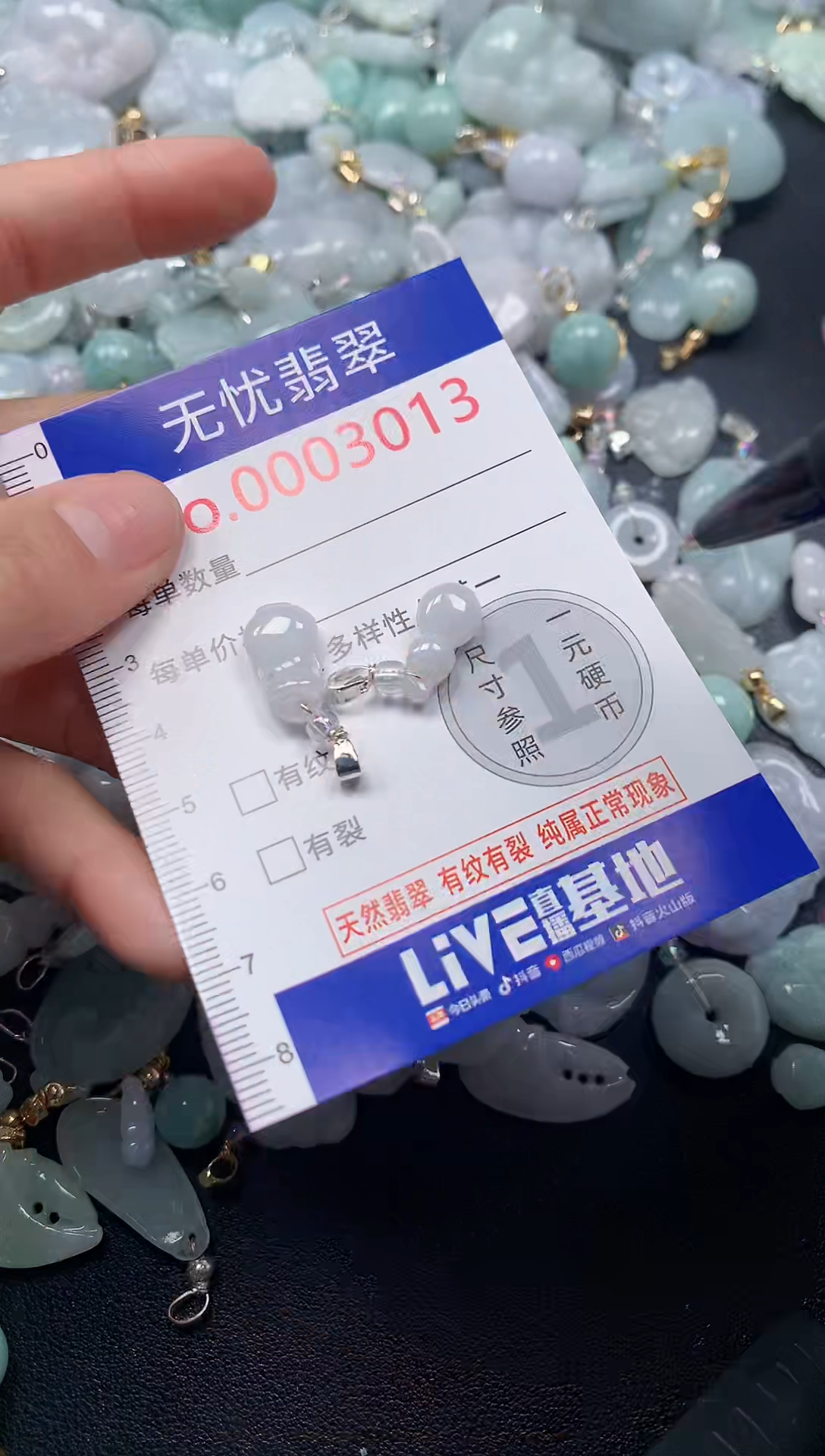 颈饰未镶嵌翡翠3013