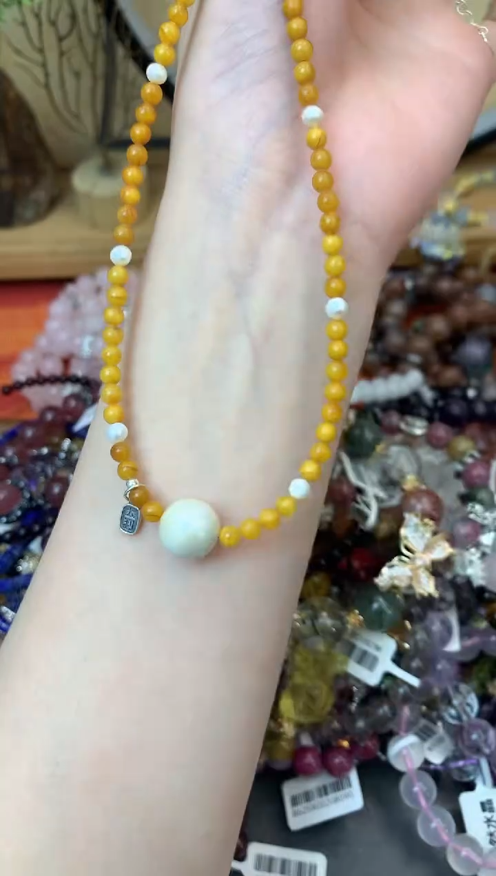 【闪购商品】蜜蜡颈饰未镶嵌471手串