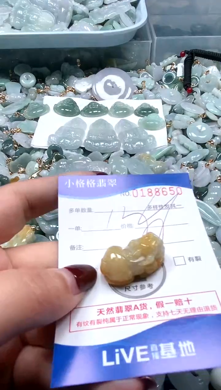 【闪购商品】翡翠颈饰未镶嵌闪购商品0188650