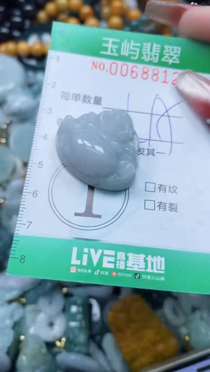 【闪购商品】翡翠颈饰未镶嵌闪购0068812