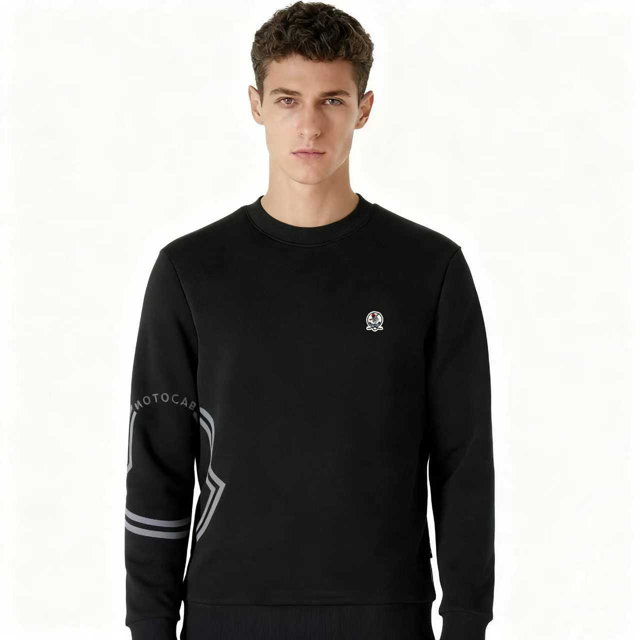 MOTOCAR 品牌滑雪系列2025秋季新款时尚休闲运动圆领卫衣修身型