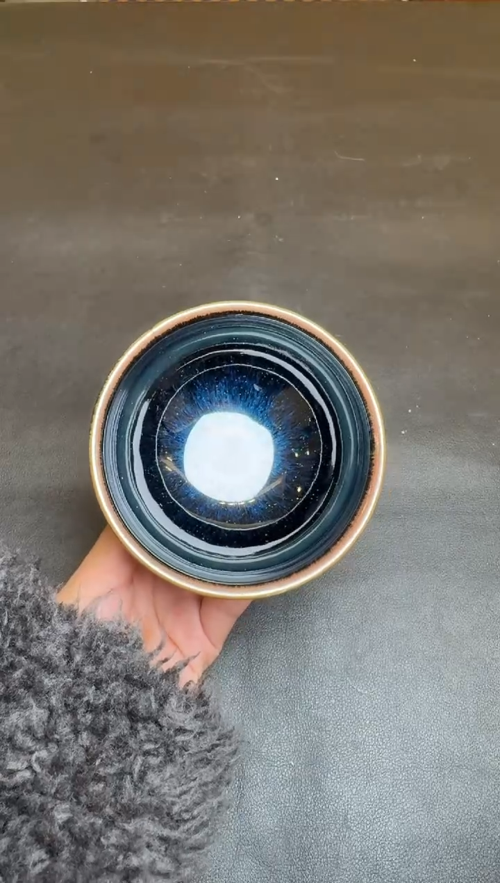 【闪购商品】茶盏孙建兴乌金蓝82