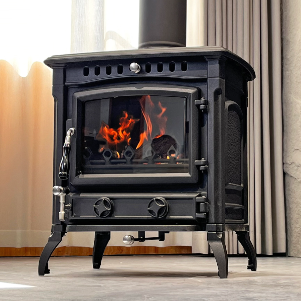 senmeiZRX3欧式复古铸铁木柴真火-出口品质-壁炉真火木柴家用