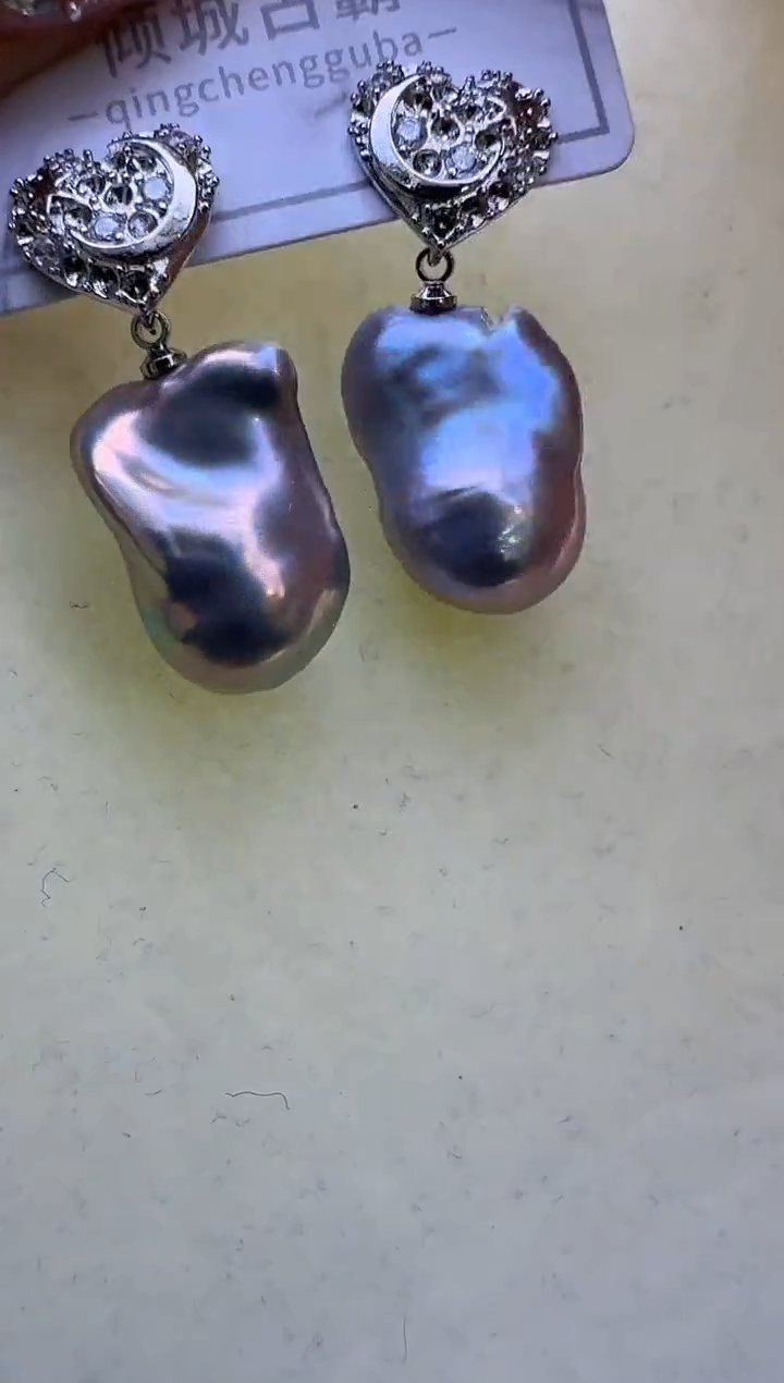 【闪购商品】淡水珍珠耳饰未镶嵌714