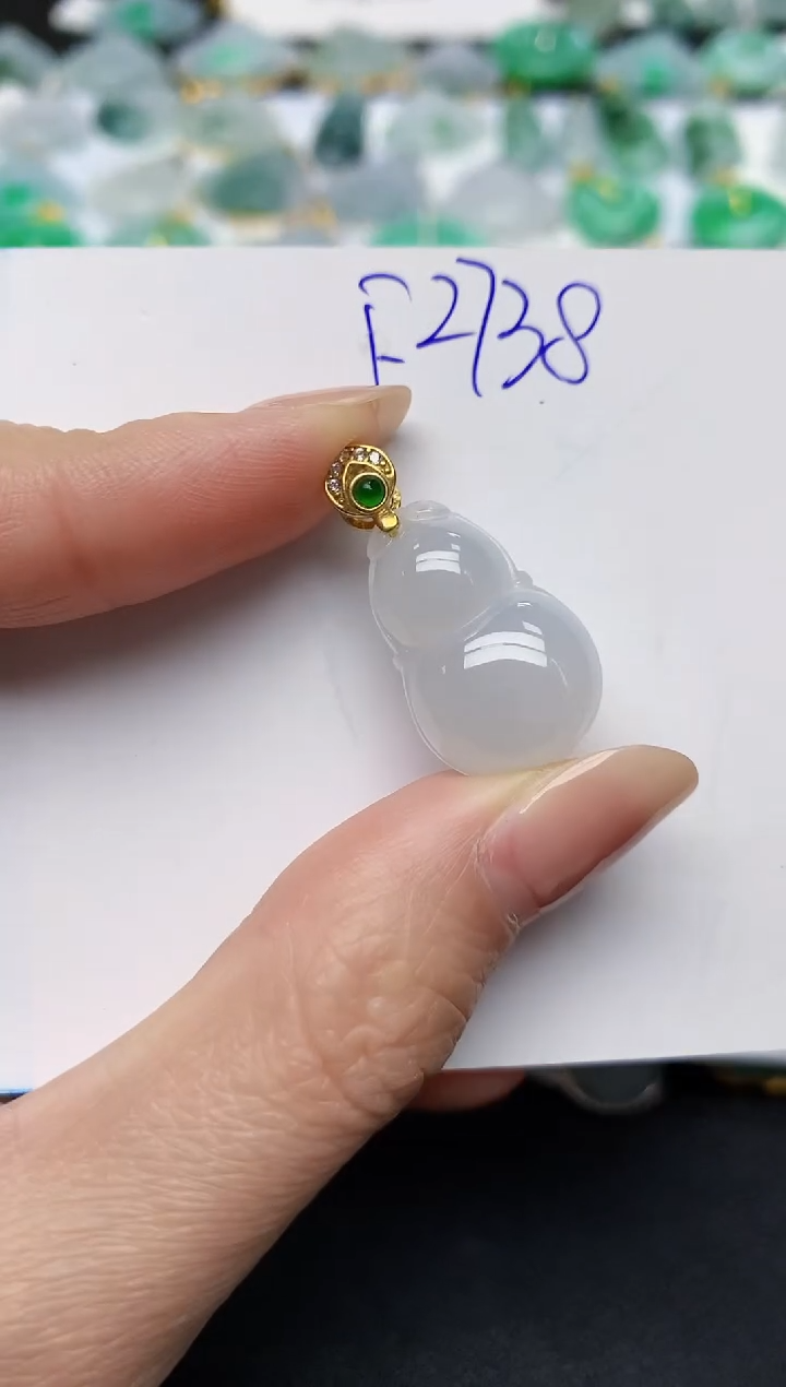 颈饰未镶嵌翡翠天然缅甸A货翡翠百元以上9元证书费自理