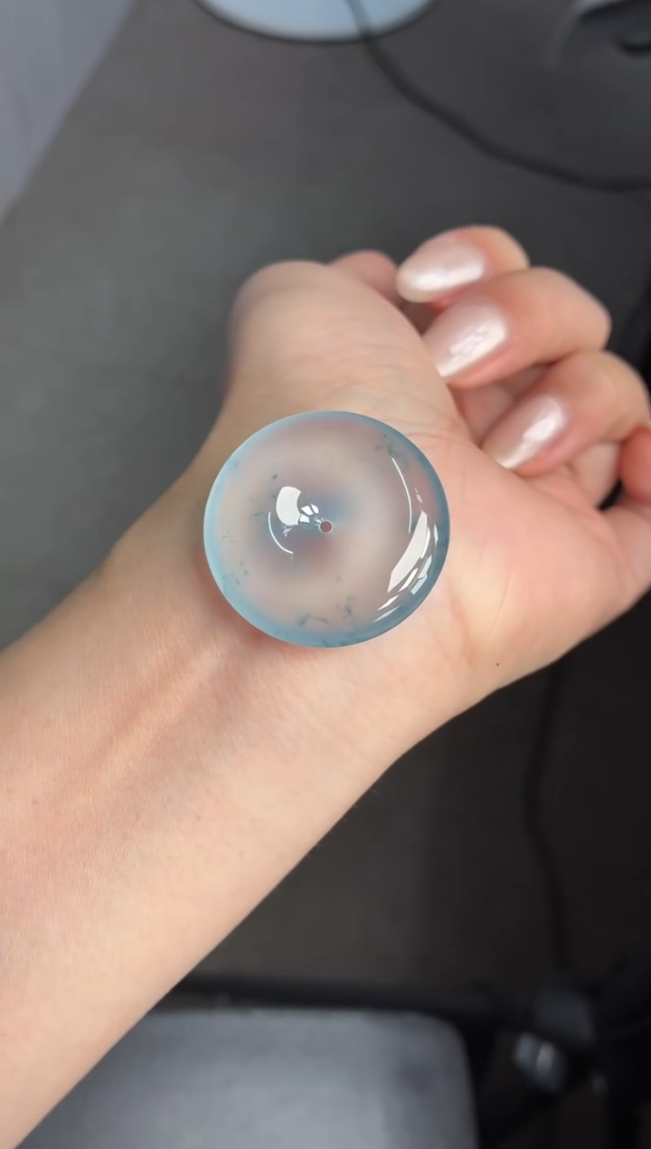 吊坠(不含链)未镶嵌翡翠40 平安扣 31.5 6.0