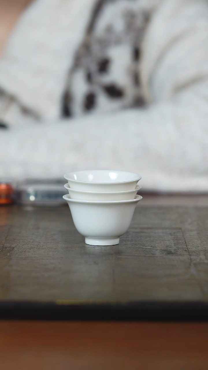 弥云斋云白若琛三客杯