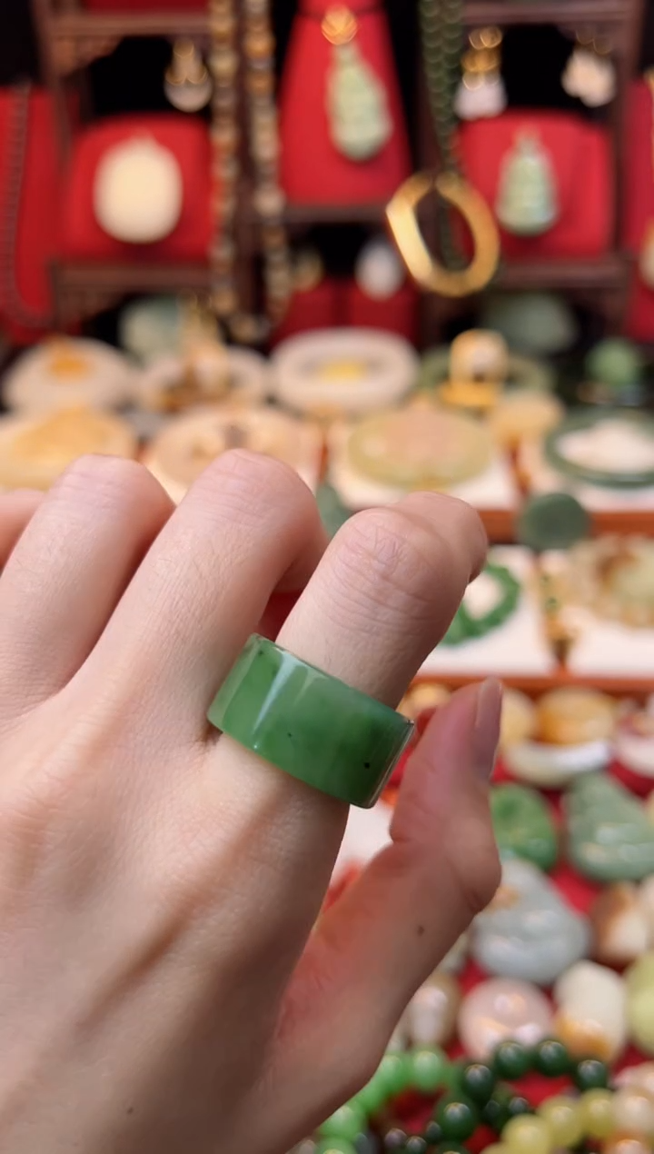 【闪购商品】和田玉戒指未镶嵌1314