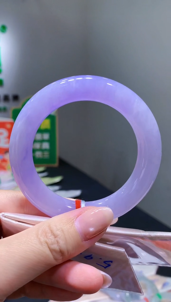 未镶嵌手镯翡翠-k97 天然缅甸A货翡翠56圆条