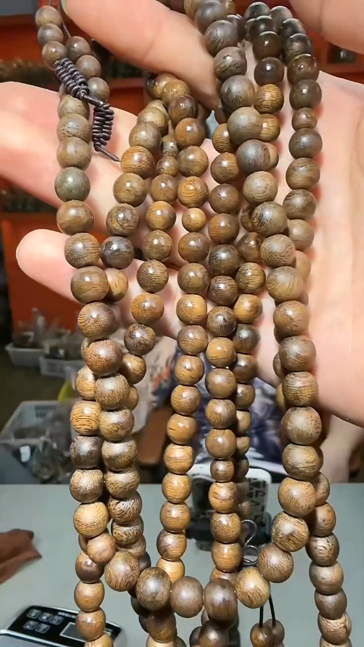 沉香手串b33号文莱36g0.8多样性发一