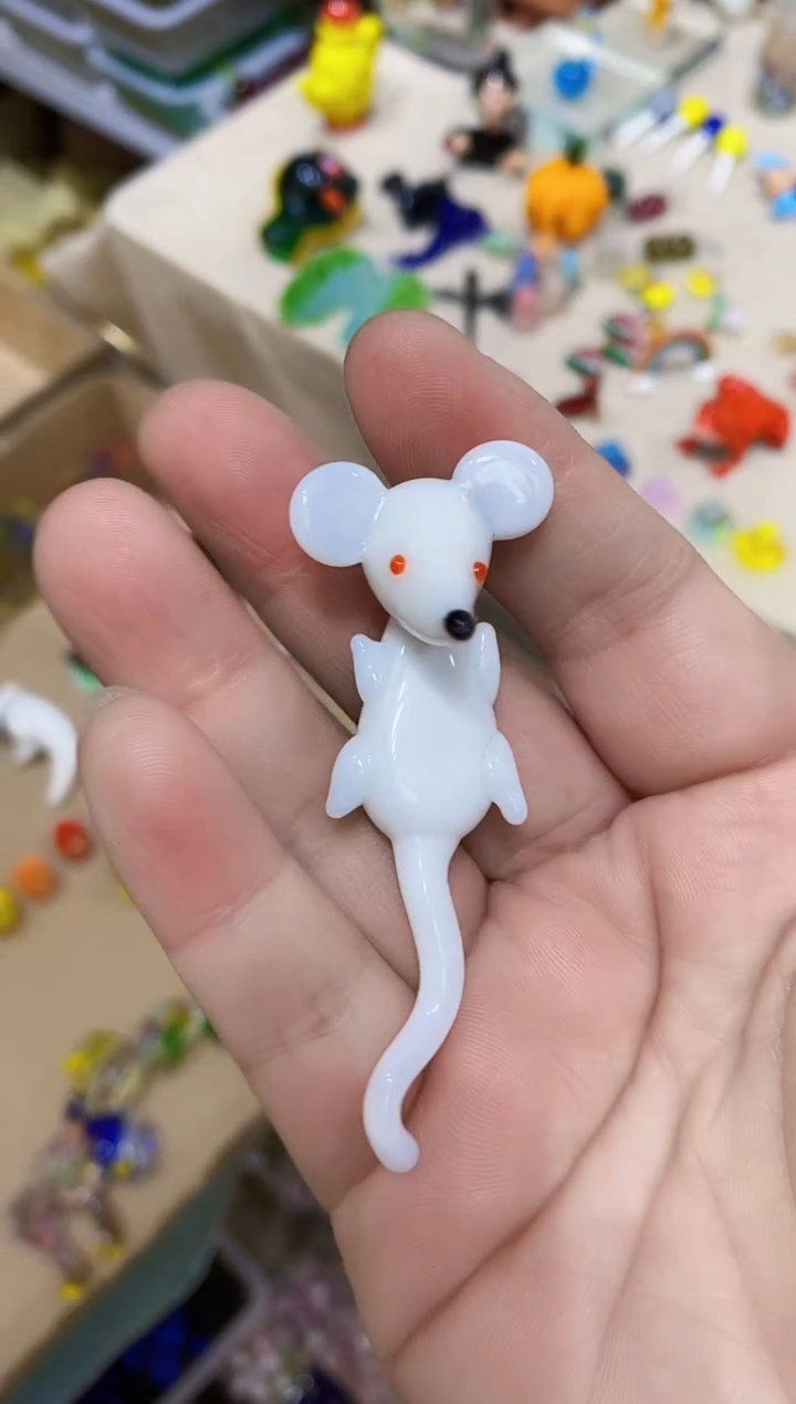 【闪购商品】琉璃手工艺品老鼠
