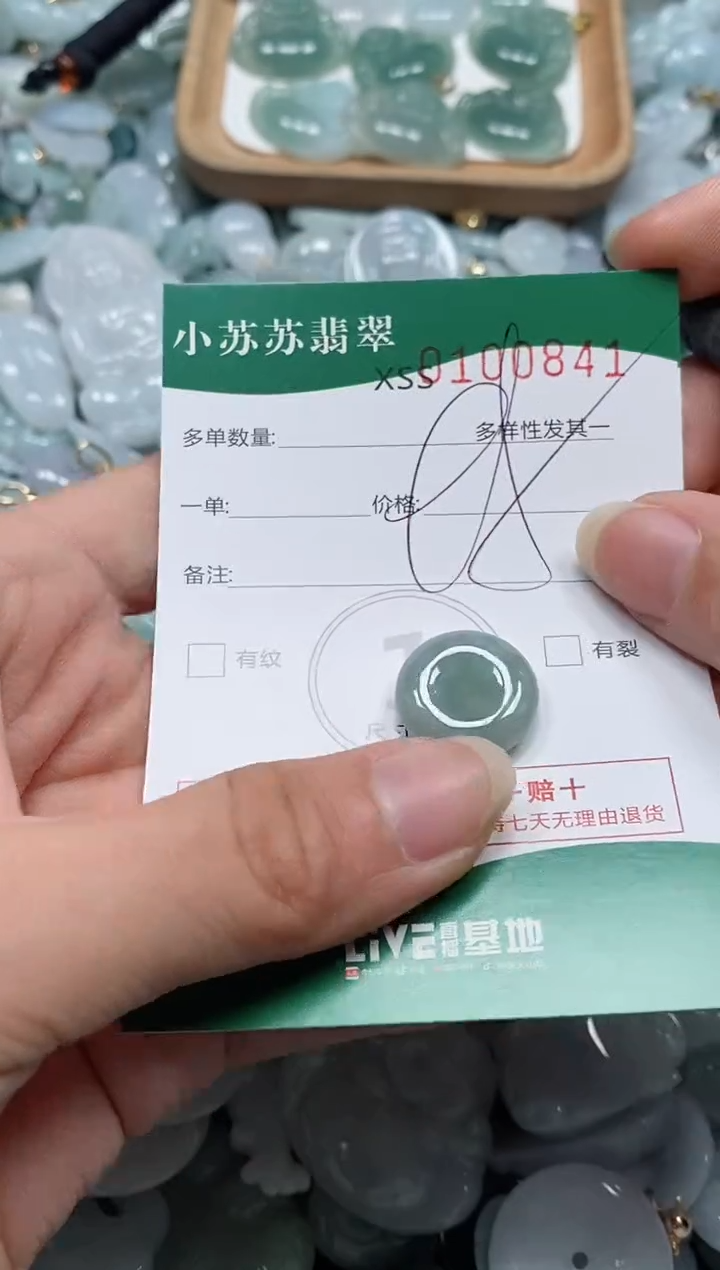 【闪购商品】翡翠颈饰未镶嵌闪购商品0100841