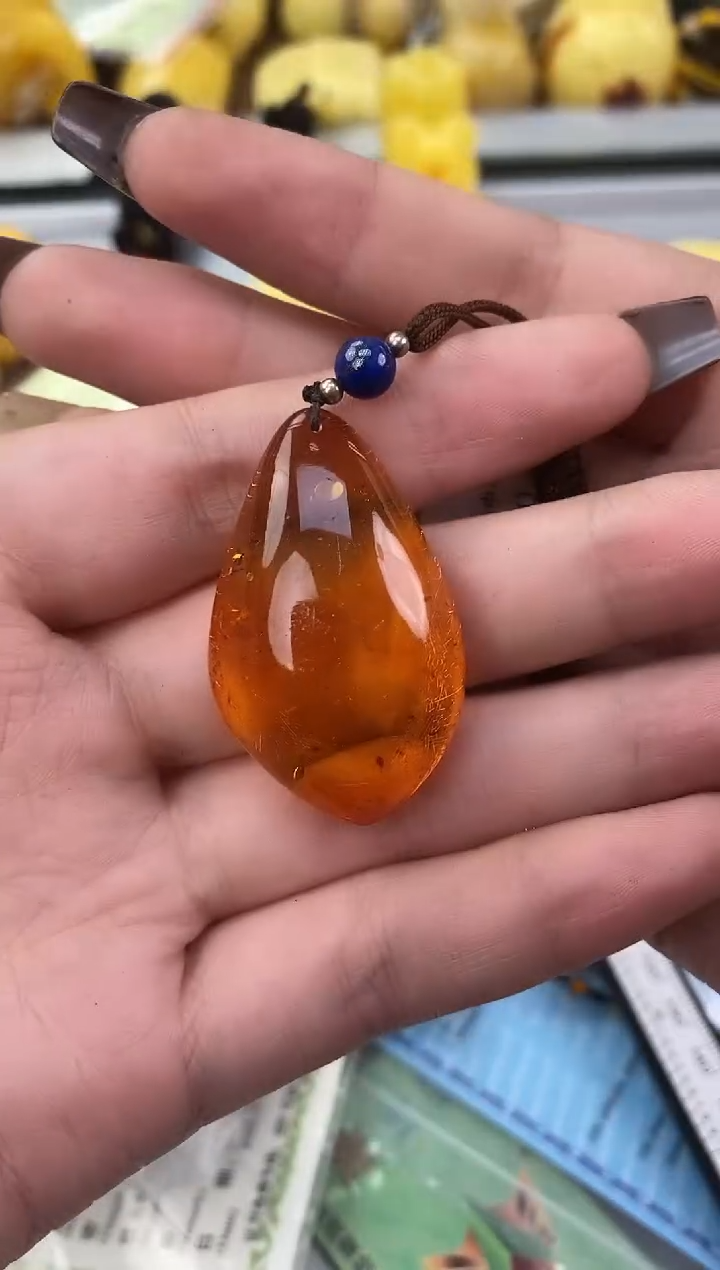 裸石琥珀未镶嵌天然琥珀蜜蜡