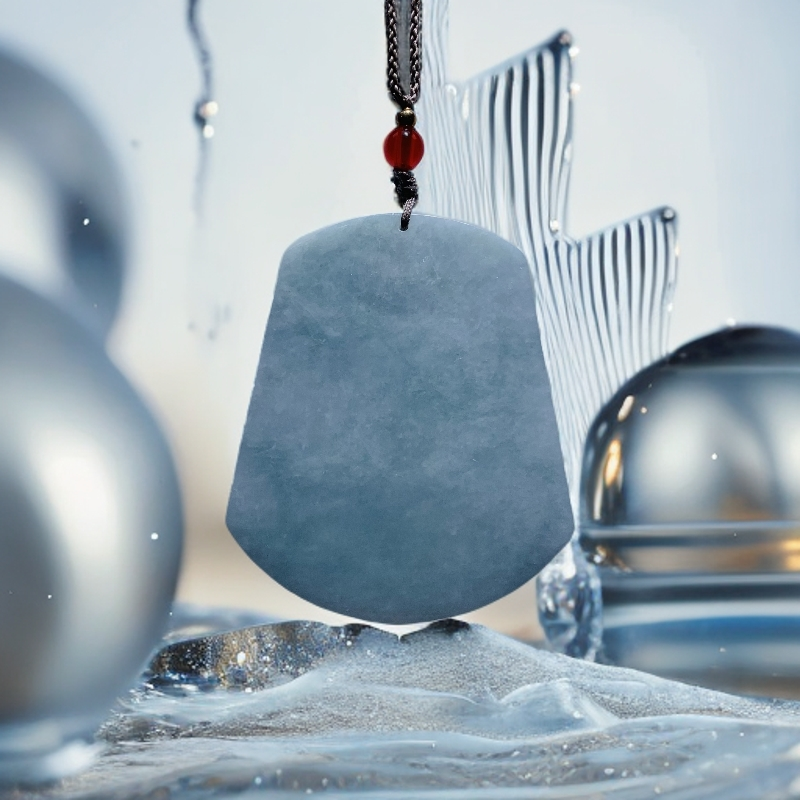 天然A货翡翠无事牌吊坠平安无事时尚百搭多样性发其一GS006