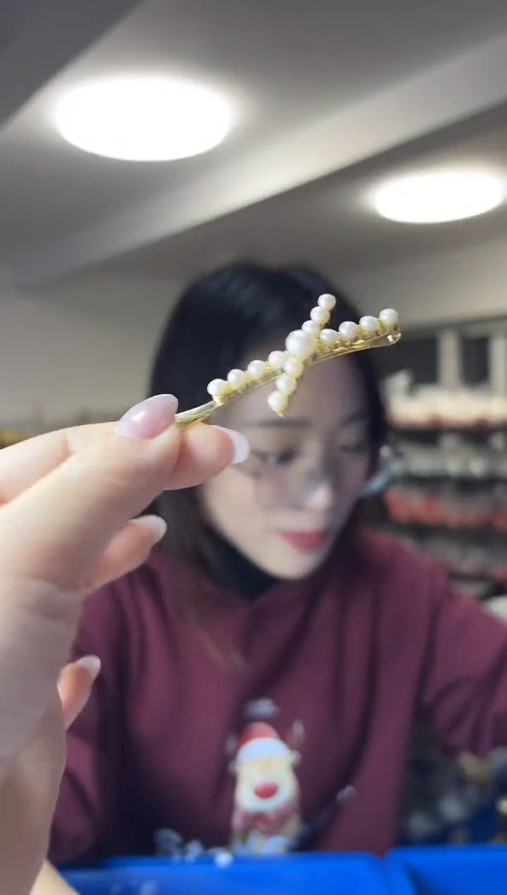 未镶嵌·淡水珍珠（多样性发一件）