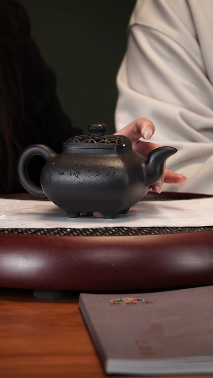 【闪购商品】紫砂茶壶2-62YXM传炉底槽清还原烧350cc