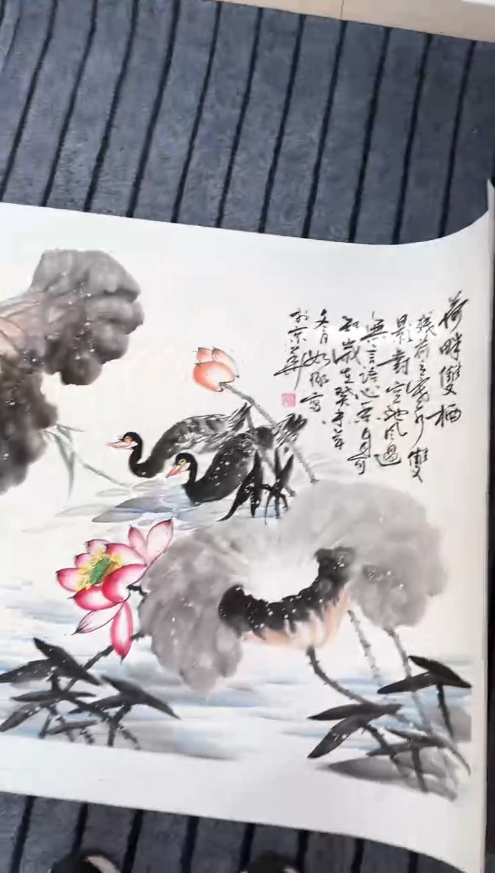 精品国画花鸟作品