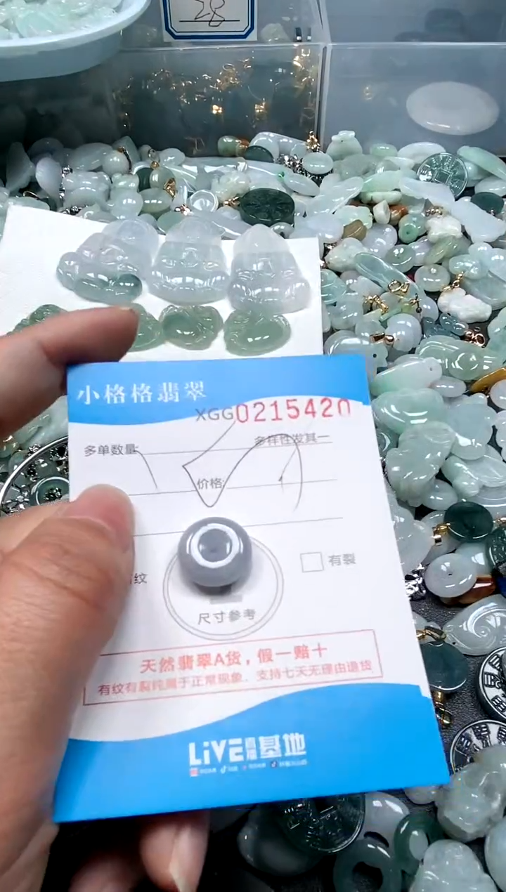 【闪购商品】翡翠颈饰未镶嵌闪购商品0215420