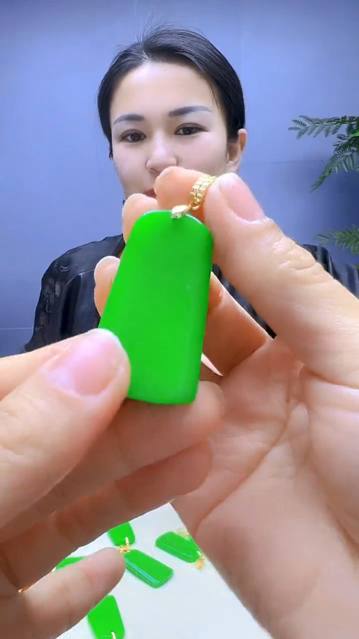 【闪购商品】翡翠颈饰14K金镶嵌颈饰