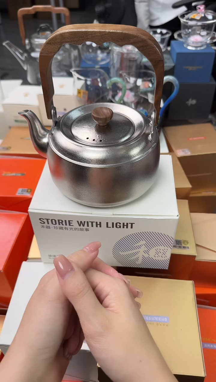 @@器钛纯钛煮茶壶