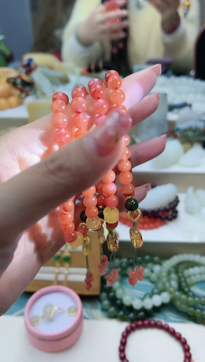 【闪购商品】玛瑙/玉髓手串未镶嵌手串