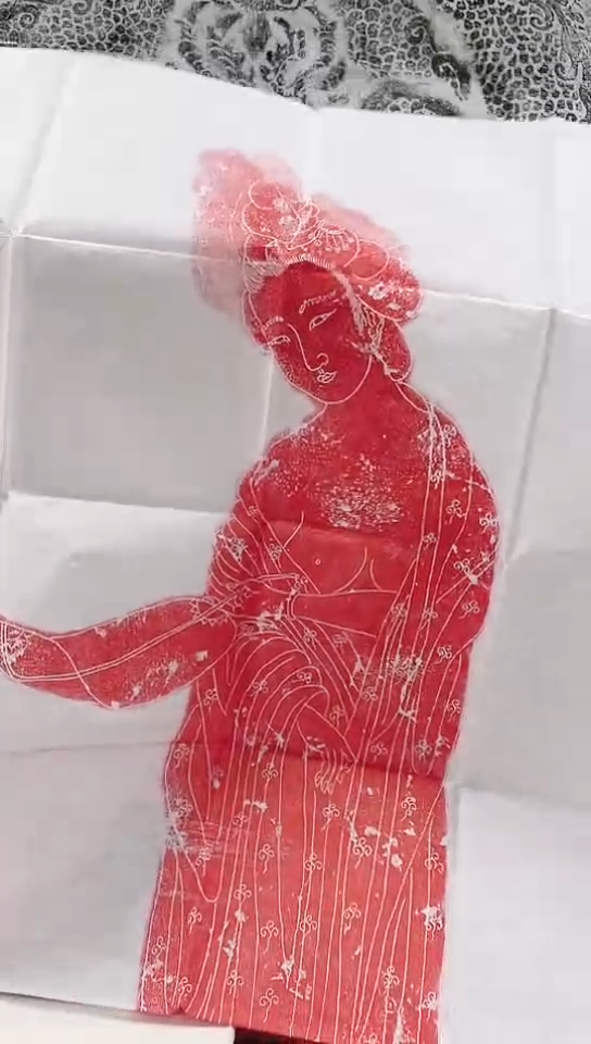 【闪购商品】拓片用纸其他唐代仕女图拓片