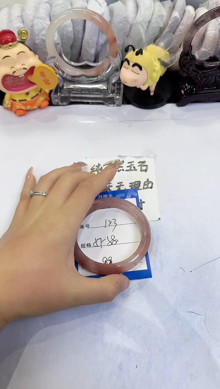 未镶嵌手镯石英质玉123