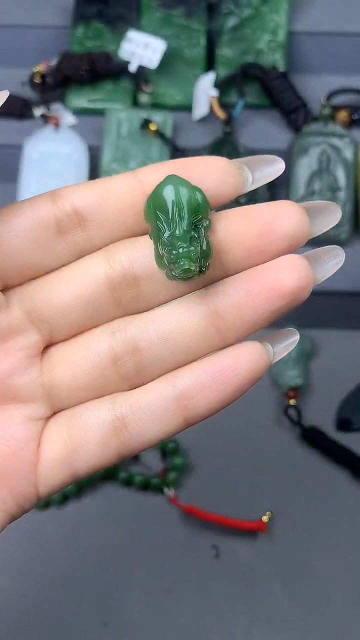 【闪购商品】和田玉吊坠(不含链)未镶嵌挂件拍一发一