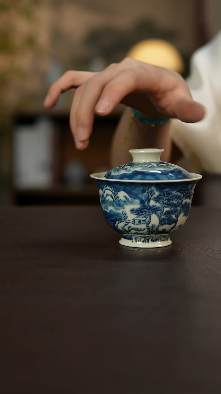 杯景德镇陶瓷杯碗柴烧多人