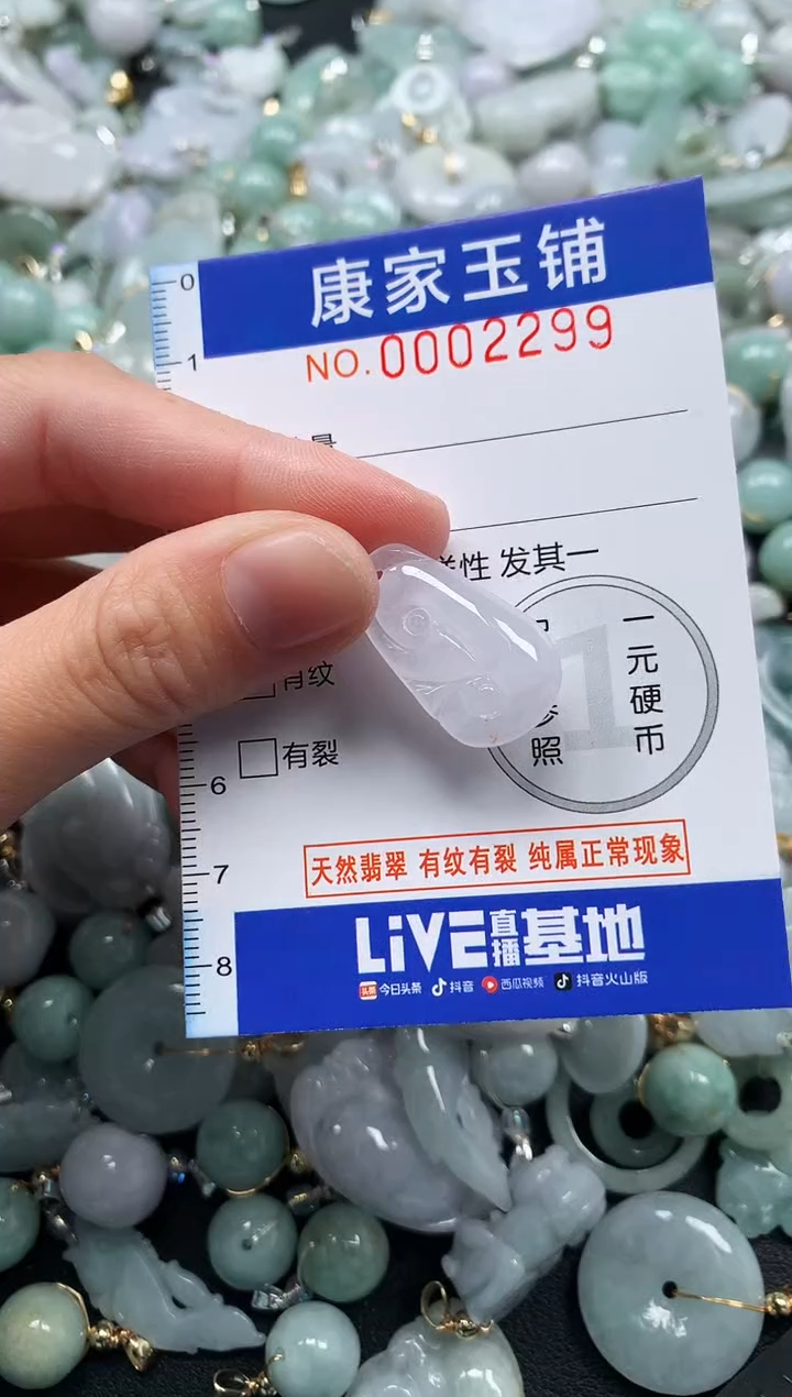 颈饰未镶嵌翡翠2299