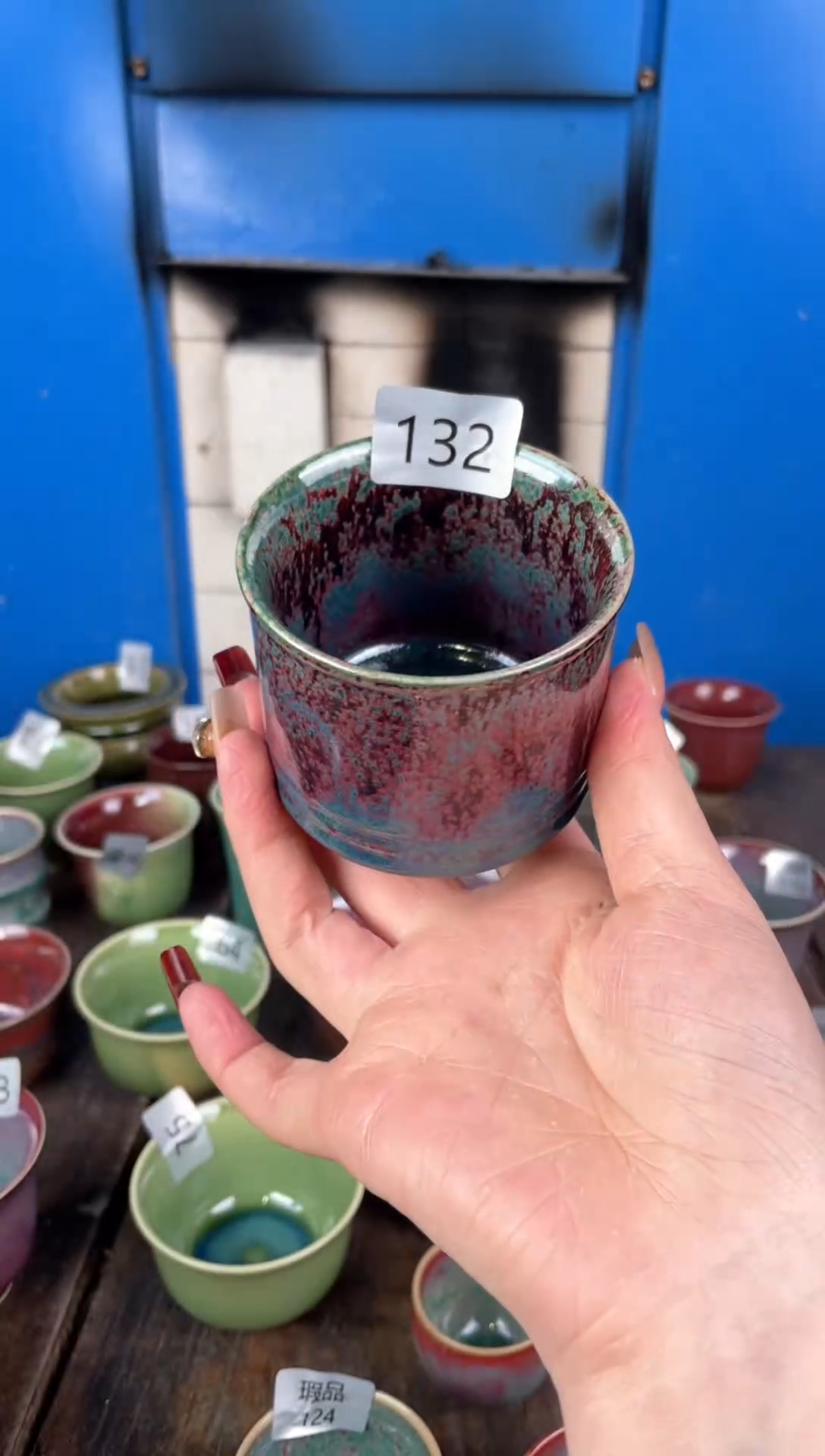 【闪购商品】摆件钧瓷窑变精品茶器