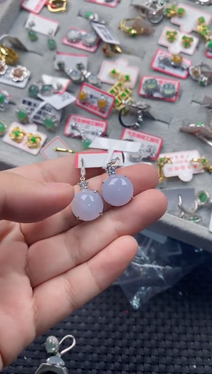 银S925镶嵌戒指翡翠1616   8