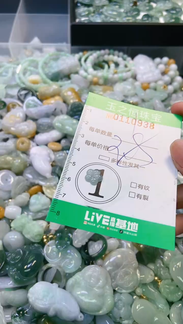 翡翠未镶嵌颈饰闪购0110938