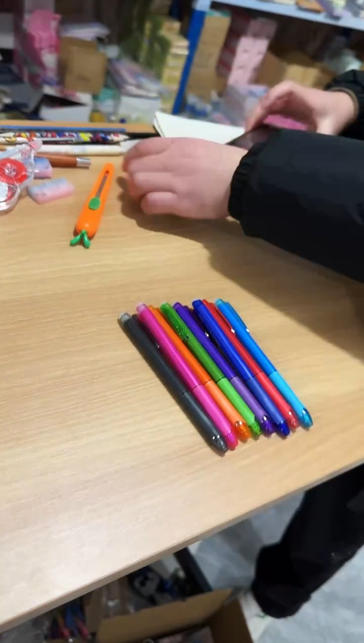 外单8色可擦笔8支